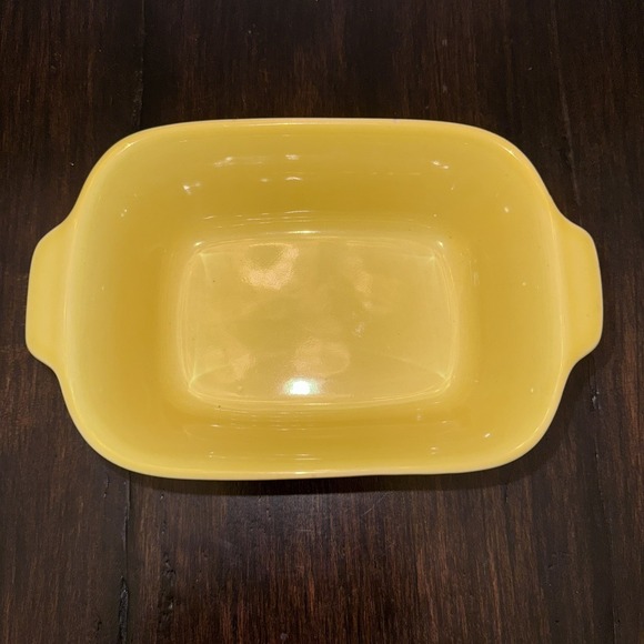 Vintage Pfaltzgraff Yellow Floral Casserole Dish 1983 7" X 5" Set 2 Farmhouse - Picture 4 of 11